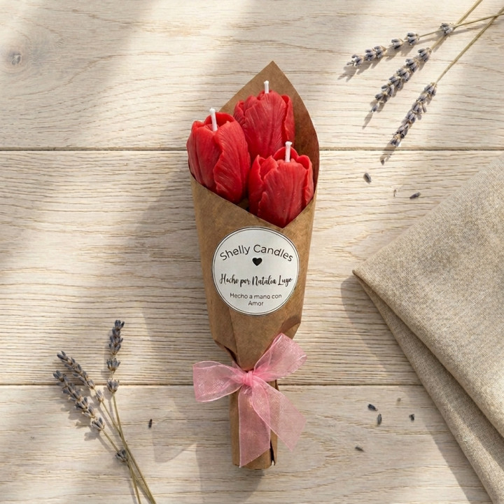 Mini Bouquet de Tulipanes