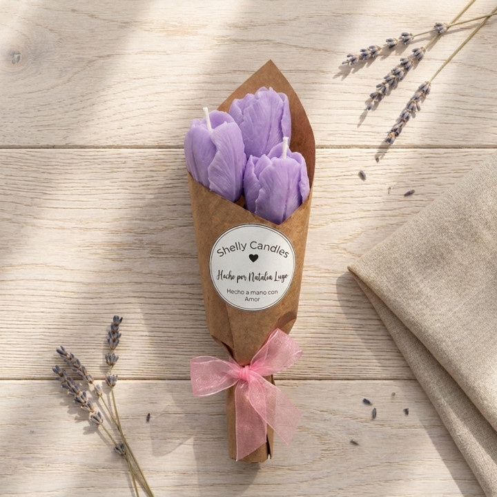 Mini Bouquet de Tulipanes