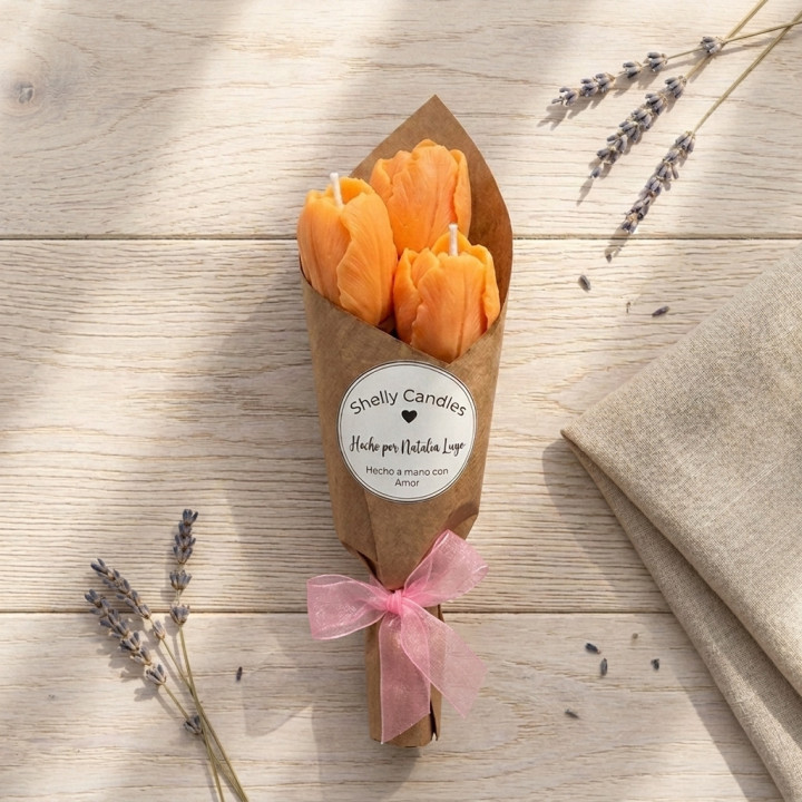 Mini Bouquet de Tulipanes